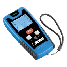 Fervi 0387A Rilevatore Digitale Multifunzione Metalli Legno Cavi Tensione 100 mm