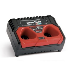 Blue Bird Caricabatterie Doppio 10,8V per Potatore CS22-04 e Forbice PS22-23