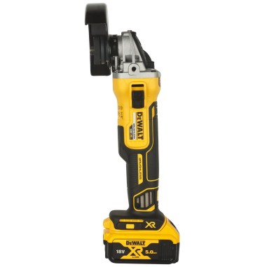 DeWalt DCG405P2T Smerigliatrice Angolare 125 mm 18V XR Litio 5 Ah Brushless Kit