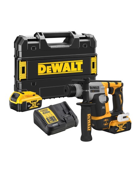 DeWALT DCH172P2T-QW Tassellatore SDS Plus 18V XR Brushless 16mm Batterie 2x5Ah