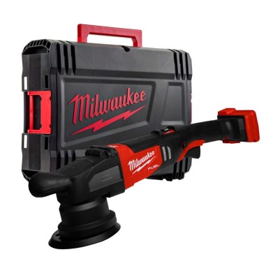 Milwaukee FROP15-0X Lucidatrice rotorbitale 125 mm solo corpo con valigetta