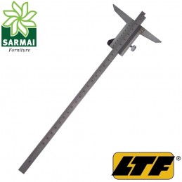 LTF calibro profondità cinquantesimale 250 mm acciaio inox nonio corsoio