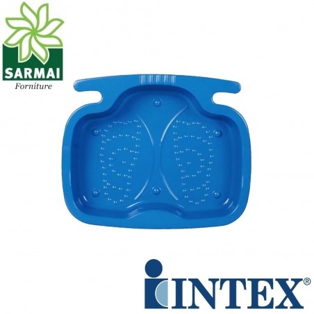 Vaschetta lavapiedi lava piedi base scaletta bordo piscina fuoriterra INTEX