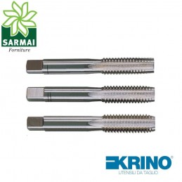 KRINO Serie 3 Maschi SINISTRI passo grosso maschio mano filettatura ISO metrica