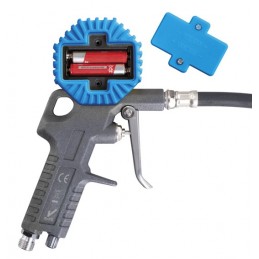PISTOLA GONFIAGGIO FERVI CON MANOMETRO DIGITALE PER PNEUMATICI COMPRESSORE