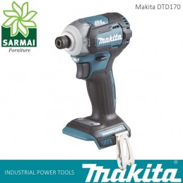 MAKITA DTD 170Z AVVITATORE AD IMPULSI MASSA BATTENTE 1/4" 175 Nm SOLO CORPO