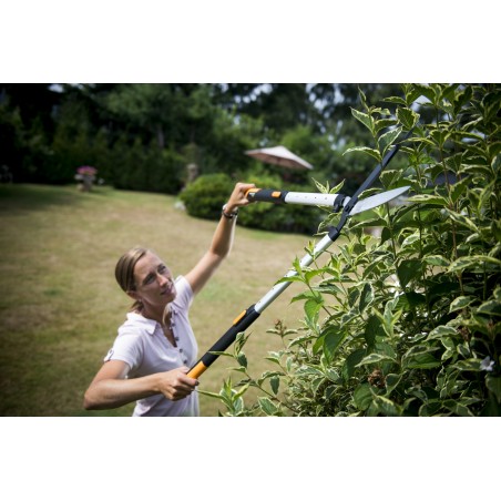 FISKARS HS86 Cesoie telescopiche SmartFit manici in alluminio per siepi arbusti