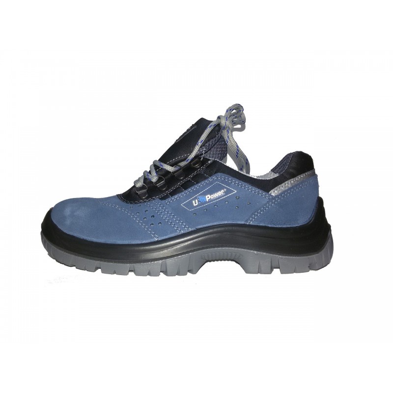 SCARPA UPOWER BOSS DA LAVORO ANTINFORTUNISTICA BASSA S1P SRC PELLE SCAMOSCIATA