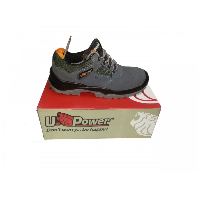 SCARPA UPOWER DA LAVORO ANTINFORTUNISTICA BASSA SCAMOSCIATA MOD. TUDOR S1P SRC