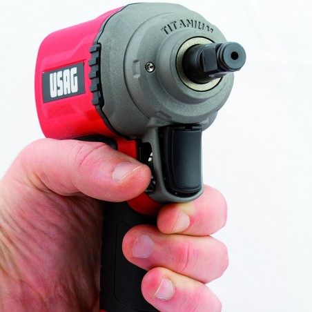 USAG 942 PC2 1/2 Avvitatore pneumatico aria impulsi corpo compatto in Titanio