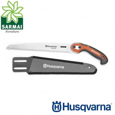 Husqvarna seghetto segaccio lama 30 cm dritto curvo potatura con fodero cintura