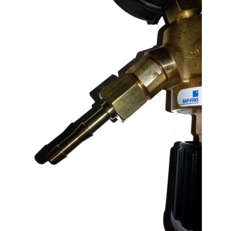 RIDUTTORE DI PRESSIONE ARGON MISCELA 200 bar SALDATURA MIG MAG TIG