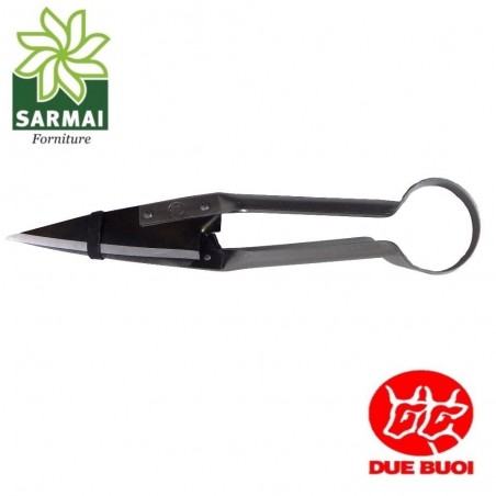 DUE BUOI 160 forbice in acciaio tosa pecore tosa lana 32 cm doppia lama