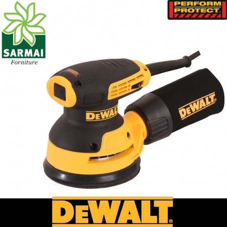 DeWALT DWE6423 LEVIGATRICE ROTO-ORBITALE 125 mm 280W CON DOPPIA VELOCITA'