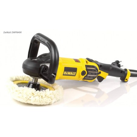 DEWALT DWP849X Levigatrice Lucidatrice 180 mm con disco lana velocità regolabile