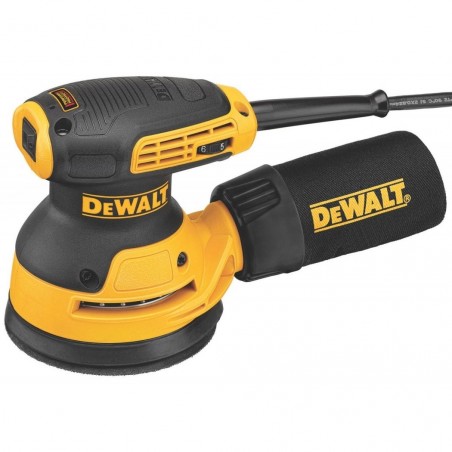 DeWALT DWE6423 LEVIGATRICE ROTO-ORBITALE 125 mm 280W CON DOPPIA VELOCITA'