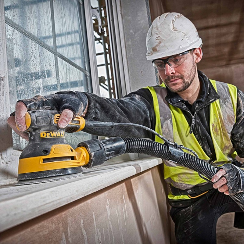 DeWALT DWE6423 LEVIGATRICE ROTO-ORBITALE 125 mm 280W CON DOPPIA VELOCITA'