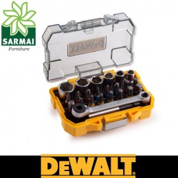 DeWALT DT71516-QZ SET 24 PEZZI ASSORTITI CON INSERTI E BUSSOLE PER AVVITATURA