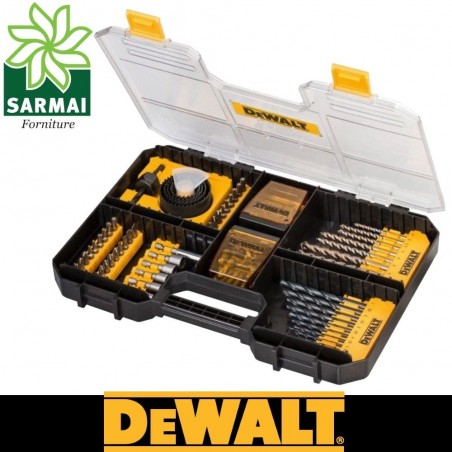 DeWALT DT71569-QZ TSTAK UNIVERSALE 100 PZ BIT & SET DI PUNTE PER TRAPANO