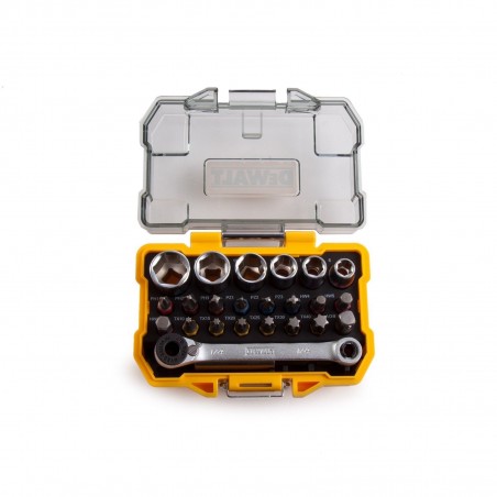 DeWALT DT71516-QZ SET 24 PEZZI ASSORTITI CON INSERTI E BUSSOLE PER AVVITATURA
