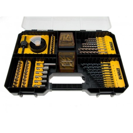 DeWALT DT71569-QZ TSTAK UNIVERSALE 100 PZ BIT & SET DI PUNTE PER TRAPANO