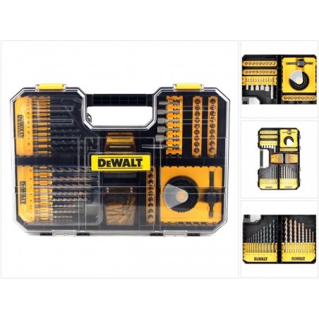 DeWALT DT71569-QZ TSTAK UNIVERSALE 100 PZ BIT & SET DI PUNTE PER TRAPANO