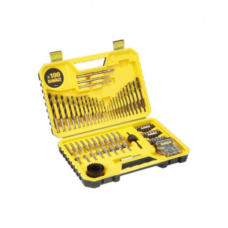 DeWALT DT71566-QZ ASSORTIMENTO 100 PZ BIT & SET DI PUNTE FORATURA AVVITATURA