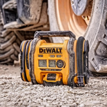DEWALT DCC018N Compressore portatile emergenza campeggio 12V e 240V e batteria