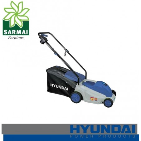 Rasaerba HYUNDAI ZF6135A tagliaerba a spinta elettrico 1600W prato giardino