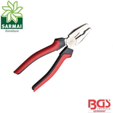 BGS 327 pinza professionale 200 mm isolata impugnature antiscivolo bicomponente