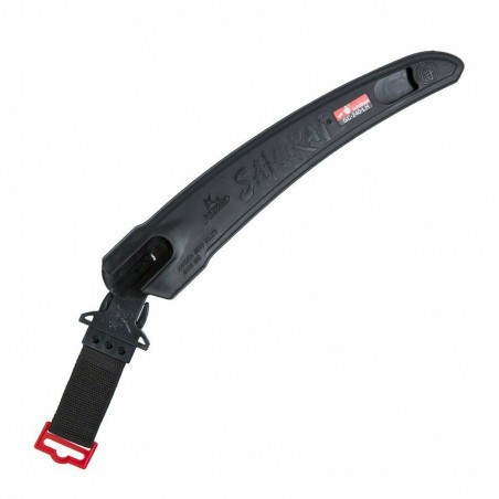 SEGHETTO LAMA CURVA DA POTATURA PROFESSIONALE SAMURAI 30 cm CON FODERO A CINTURA