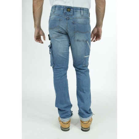 RICA LEWIS mod. JOB Pantalone pantaloni da lavoro jeans resistenti con tasconi