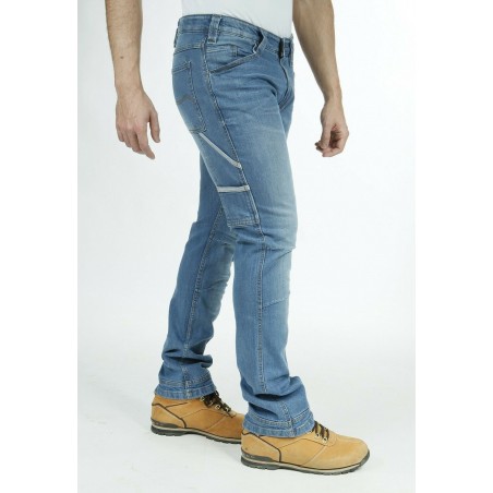 RICA LEWIS mod. JOB Pantalone pantaloni da lavoro jeans resistenti con tasconi