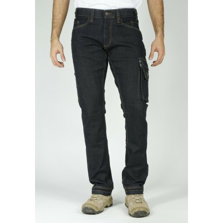 RICA LEWIS mod. JOBA Pantalone pantaloni da lavoro jeans resistenti con tasconi