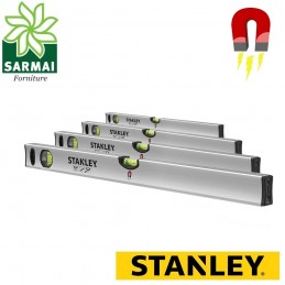 Livella Classic STANLEY magnetica profilo liscio con precisione +/- 0,5 mm/m