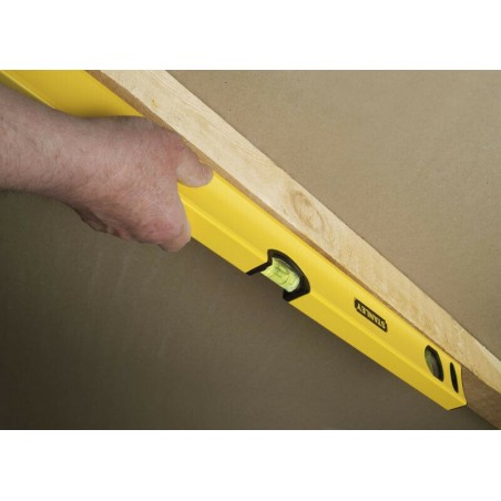 Livella Classic STANLEY nuovo design profilo liscio con precisione +/- 0,5 mm/m