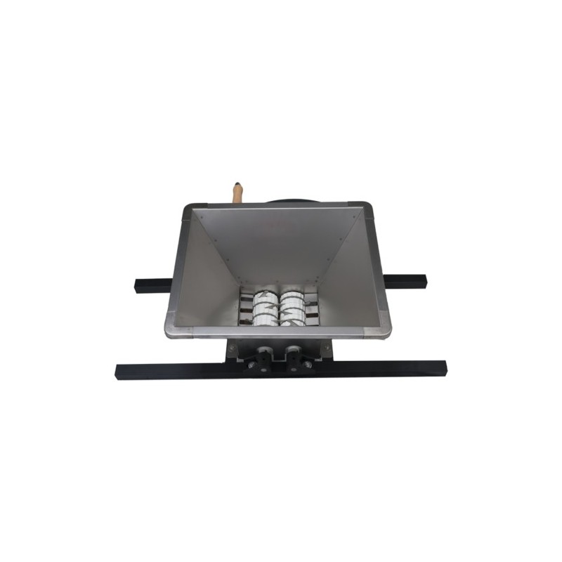 Pigiafrutta pigiatrice pigia frutta a mano completamente INOX a barella 43x36 cm