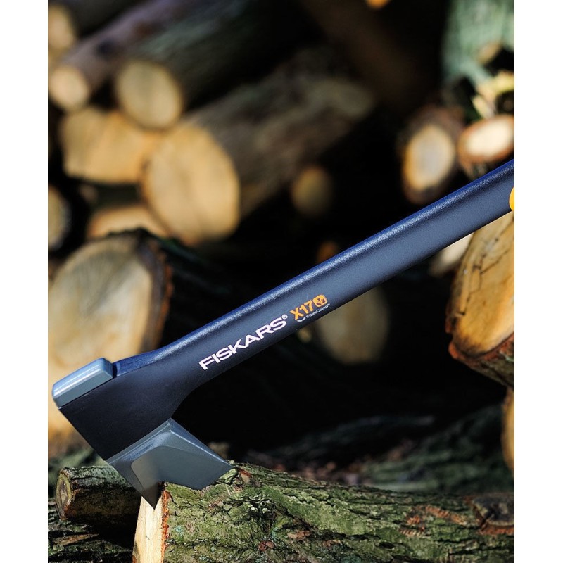 ASCIA DA SPACCO LEGNO FISKARS X17 M IMPUGNATURA CONFORTEVOLE CON FODERO