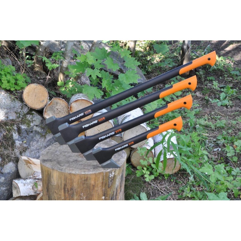 ASCIA DA SPACCO LEGNO FISKARS X17 M IMPUGNATURA CONFORTEVOLE CON FODERO