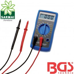 BGS 63400 multimetro digitale display lcd 3,5" tensione 250V 2000 Ohm