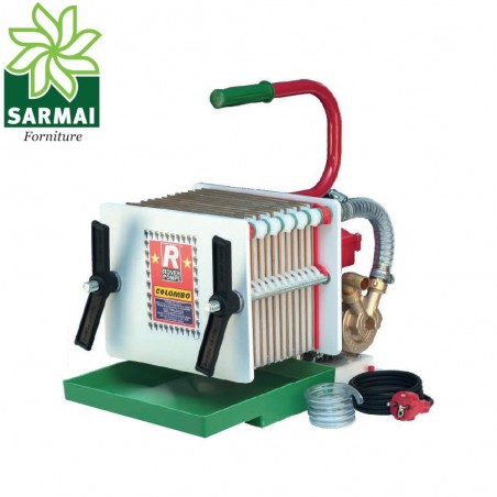 Pompa elettrica da travaso Rover Colombo 12 motore 0,5 hp elettropompa per vino