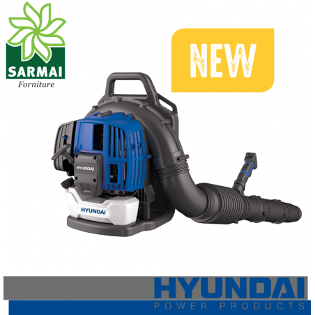 Hyundai BL5200 soffiatore spalleggiato a zaino zainato 53 cc - 1,9 HP - 280 Km/h