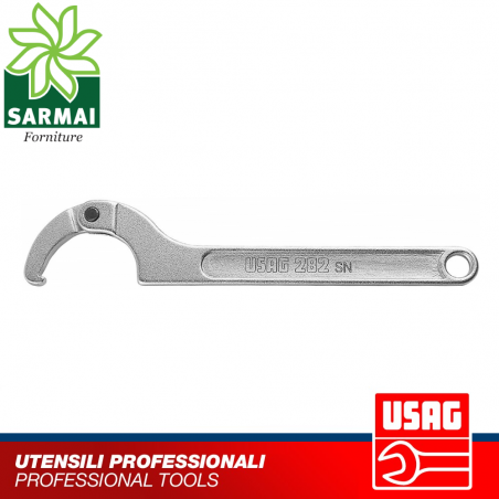 USAG 282 SN Ø 50-80 CHIAVE A SETTORE SNODATA CON NASELLO QUADRO 280 MM