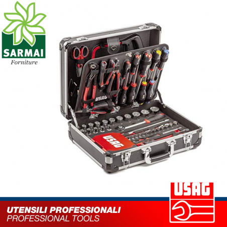 USAG 002 JMA set utensili valigia porta attrezzi assortimento manutenzione 181pz