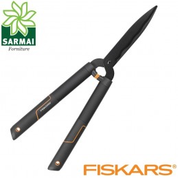 FISKARS HS22 Cesoie forbici potatura siepe con lame ondulate 21 cm leggera