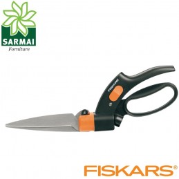 FISKARS GS42 Forbici per erba con lama rotabile rabolabile a 360° da giardino