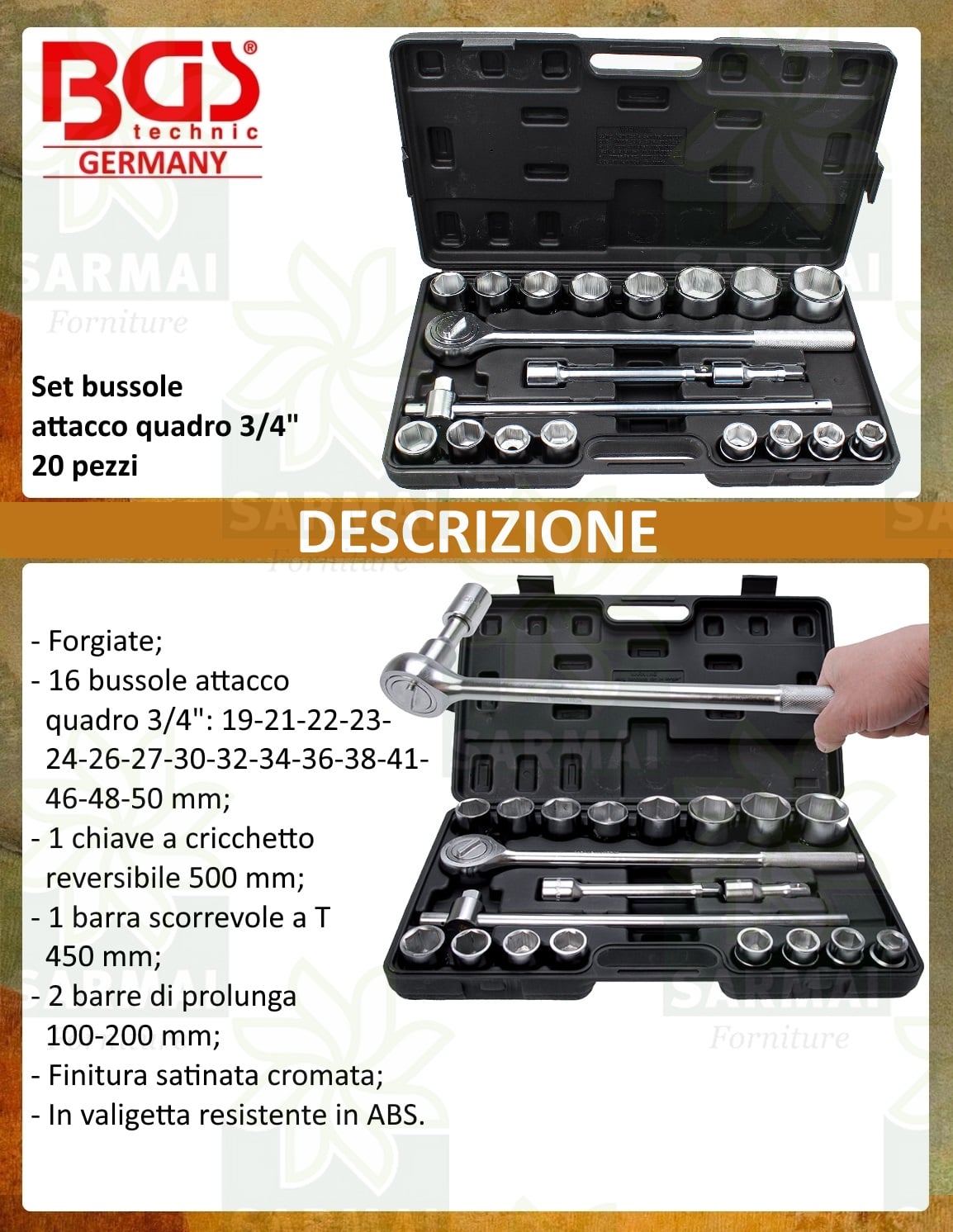 DESCRIZIONE SET BGS