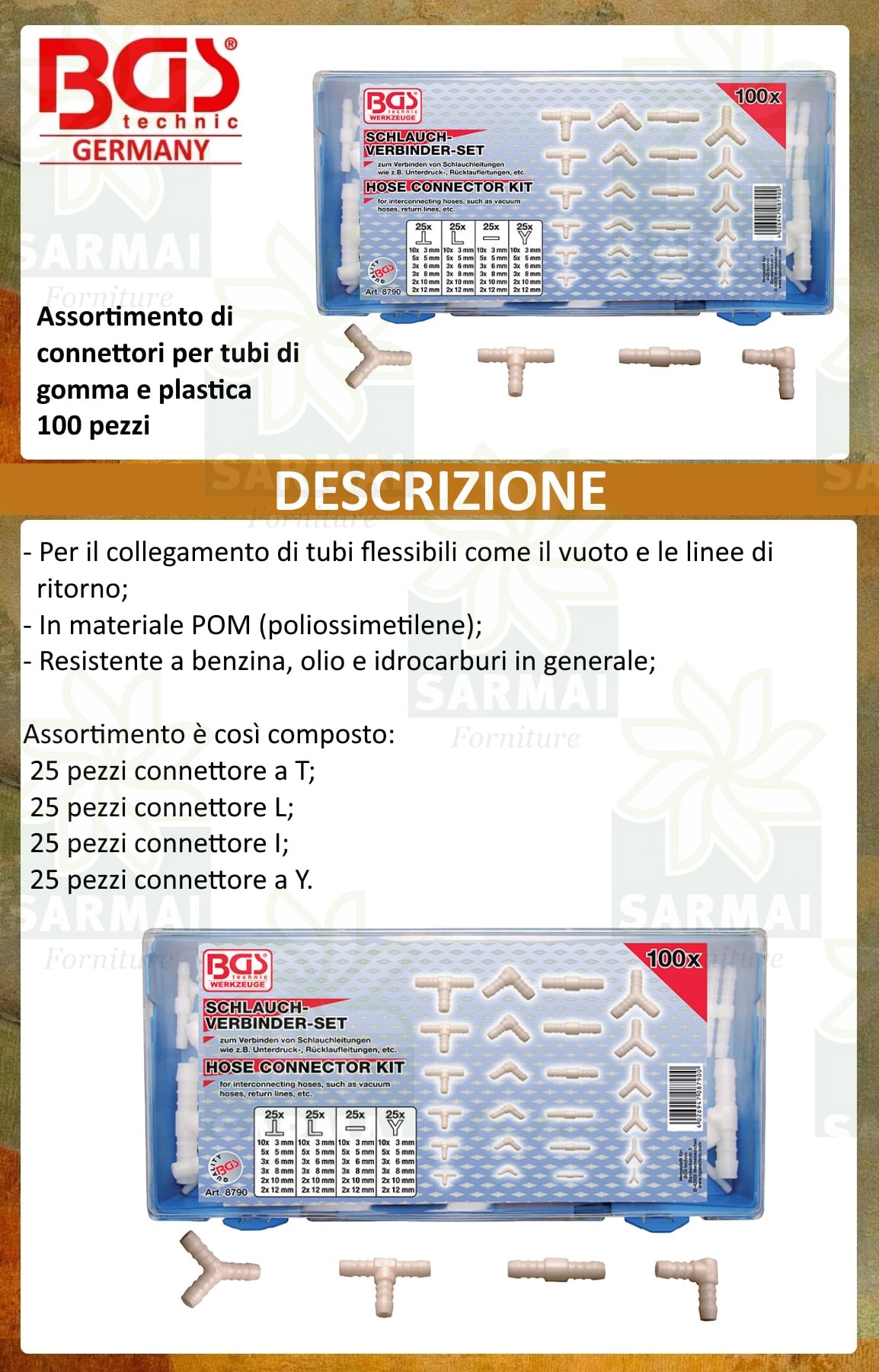 DESCRIZIONE CONNETTORI