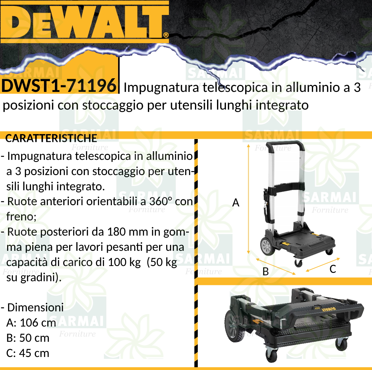 DESCRIZIONE TSTAK TROLLEY