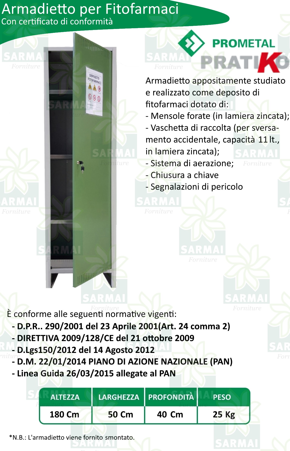 DESCRIZIONE ARMADIETTO